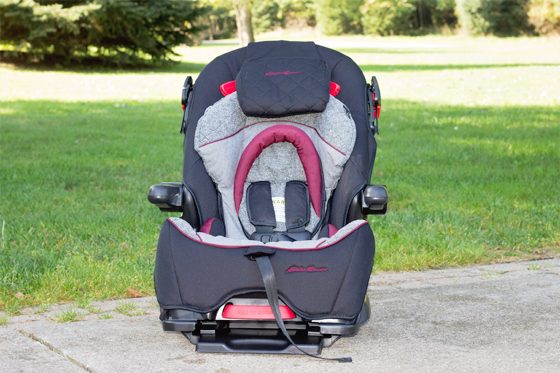 How to install eddie bauer car seat front facing online
